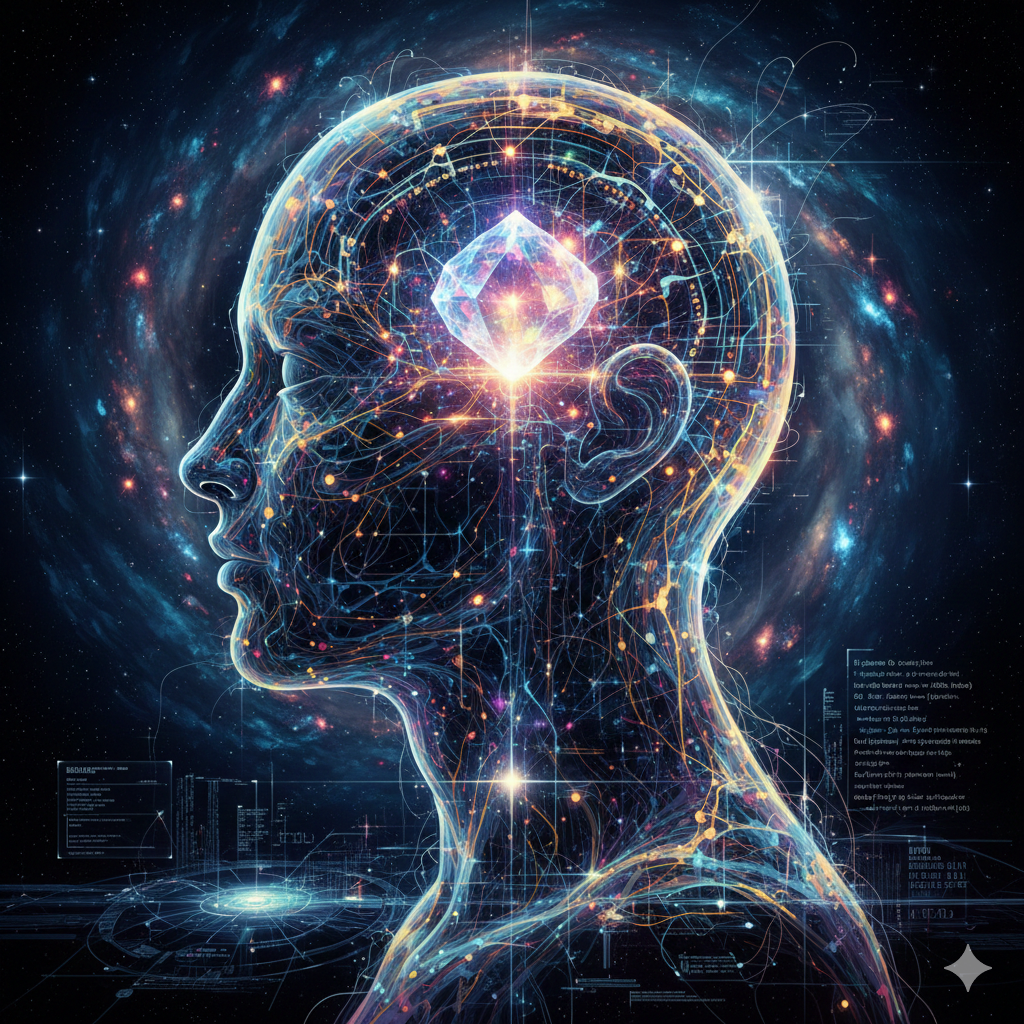 Gemini_Generated_Image_l8wlysl8wlysl8wl AI Brain with crystal in the center