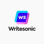 Writesonic AI writing tool logo and interface